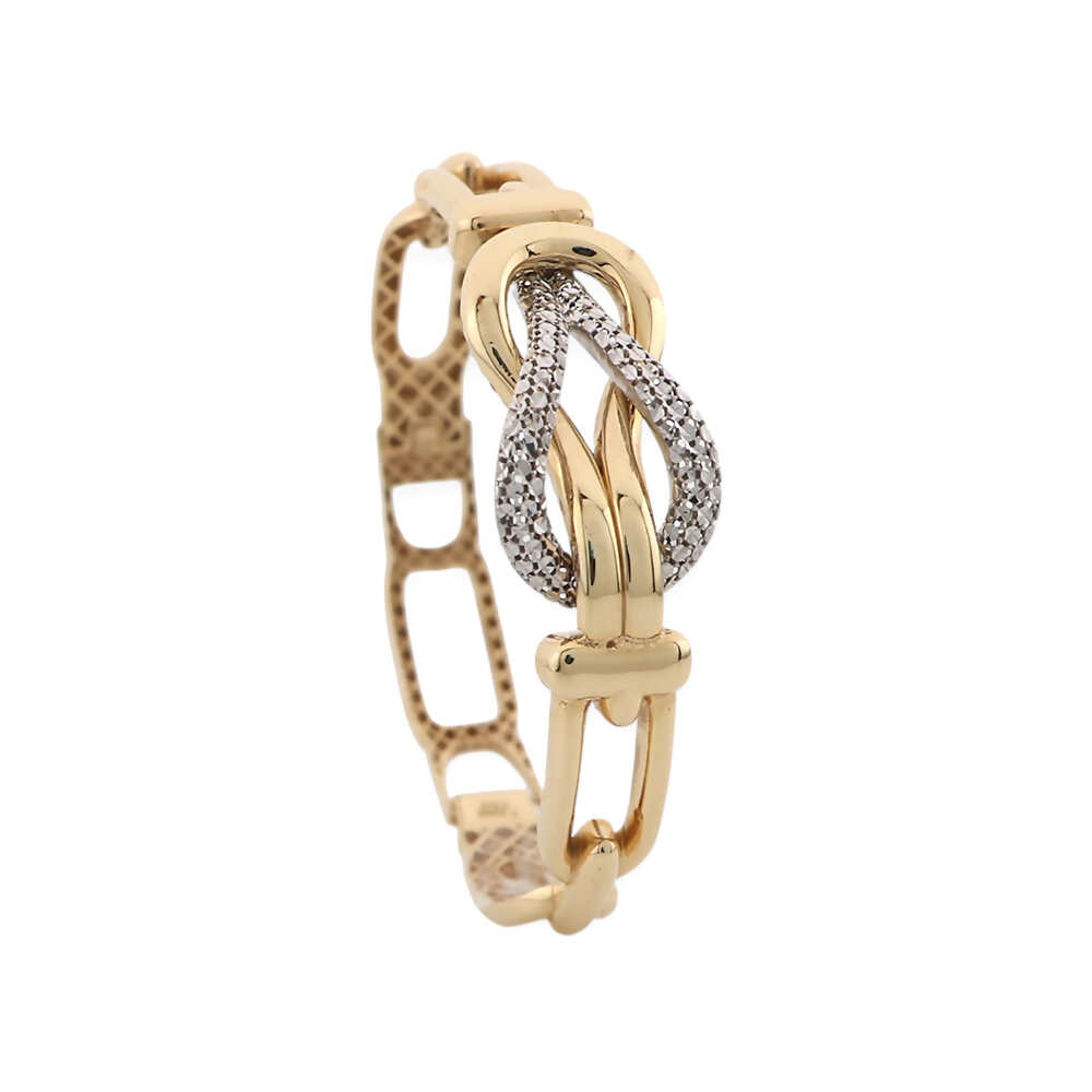 تصویر دستبند النگویی فرد کد 19013 