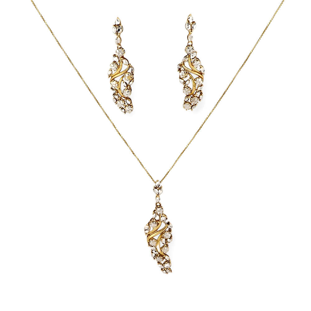 تصویر نیم ست تراش کد 14005 