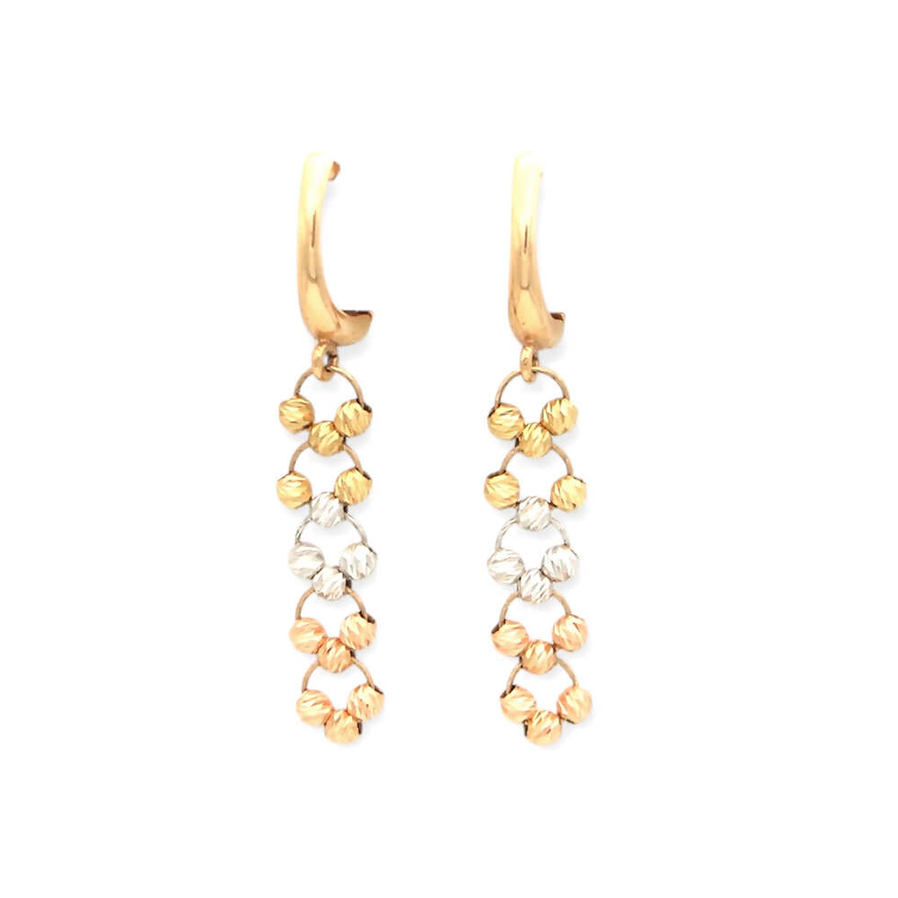 تصویر گوشواره آویز البرنادو کد 16042 